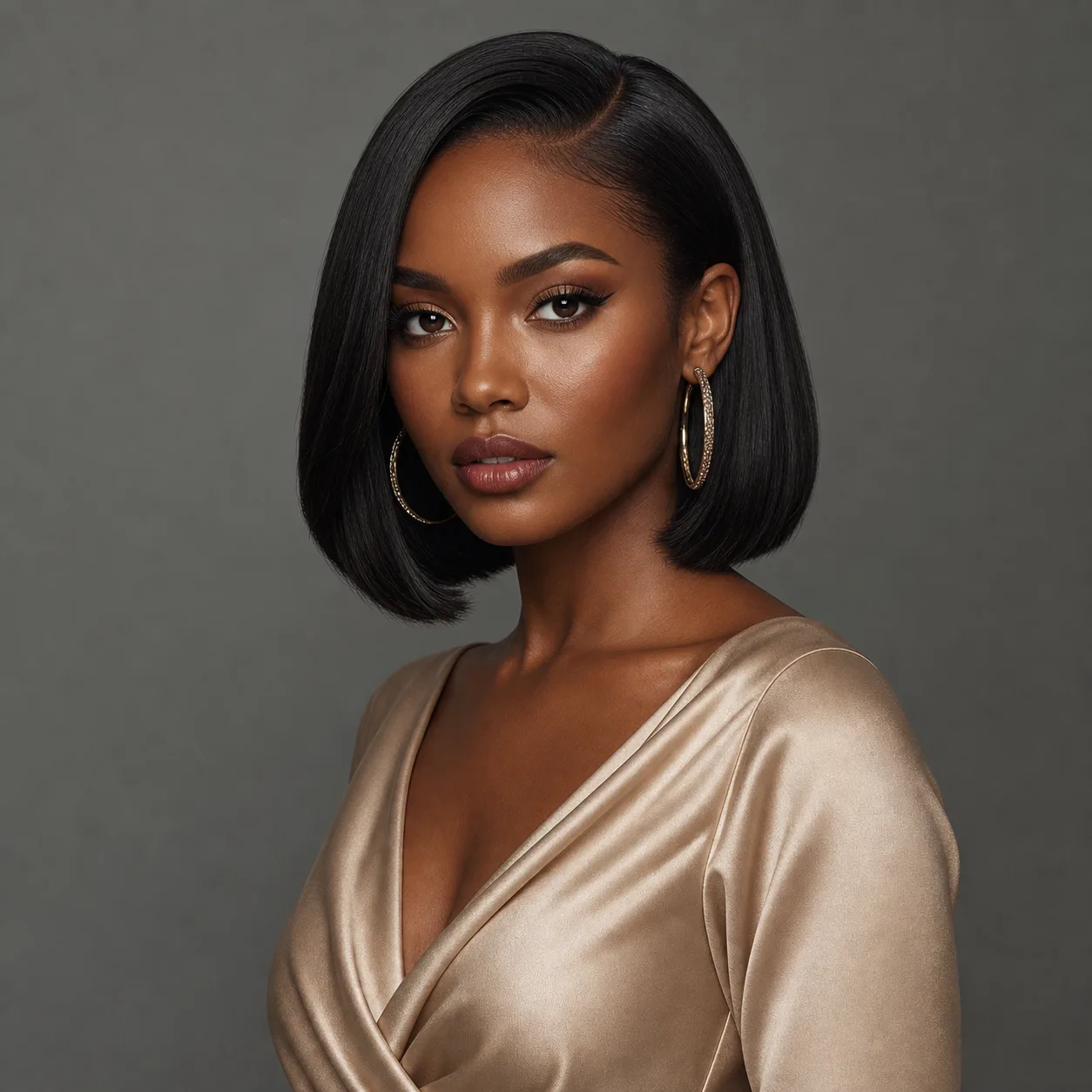 Glueless 13x4 Lace Front Bob Wig 8 inch