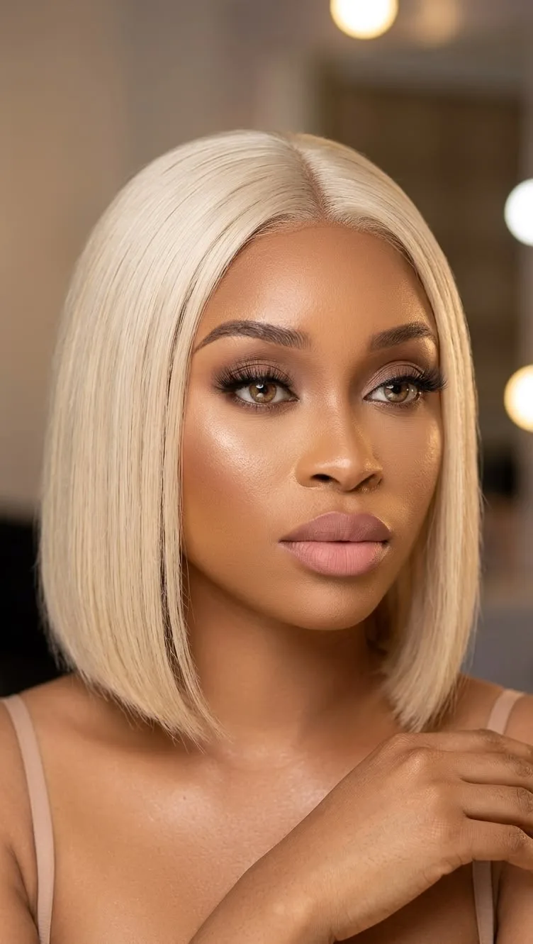 Honey Blonde Bob 10 inch