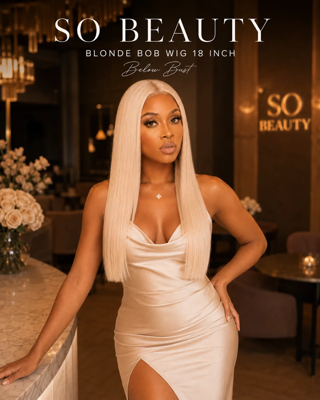 Honey Blonde Bob 18 inch