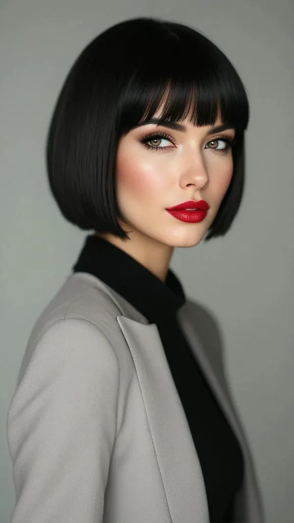 Human Hair Fringe Bob Wig in South Africa